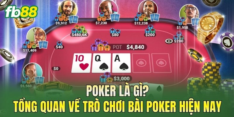 Poker là gì? Tổng quan về trò chơi bài Poker hiện nay