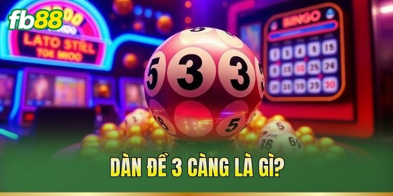 Dàn đề 3 càng là gì?